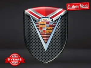Cadillac Stickers Vitre Auto Solide Pro Motif Max